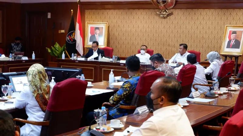 Rapat koordinasi (rakor) Menteri PANRB di Gedung Kementerian PANRB, Jakarta, Senin (12/09/2022) (Istimewa)