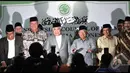 Din menjelaskan bahwa MUI selaku wadah musyawarah para ulama, zuama, dan cendekiawan muslim menegaskan menolak paham ajaran ISIS, Jakarta, Kamis (7/8/2014) (Liputan6.com/Johan Tallo)