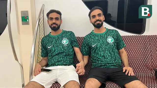 Suporter Arab Saudi di Piala Dunia 2022