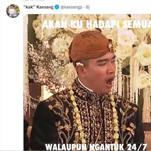 8 Cuitan Nyeleneh Kaesang Setelah Menikah, Sempat Kirim Tweet saat Kirab