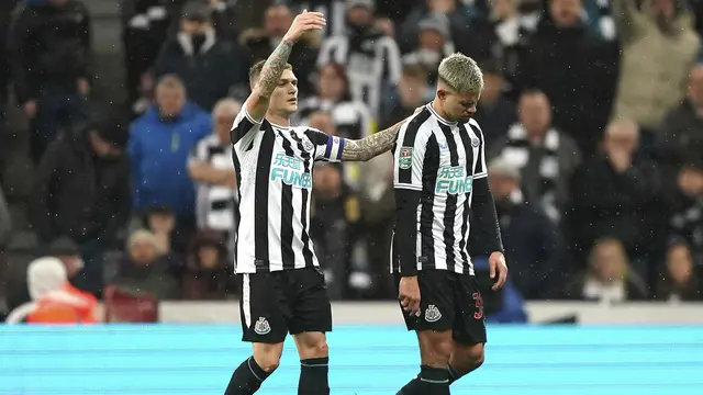 Foto: Dua Gol Sean Longstaff di Carabao Cup Redakan Dahaga 24 Tahun Newcastle, The Magpies Melaju ke Final Pertama sejak 1999