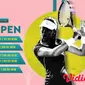 Jadwal dan Live Streaming WTA 1000 BNP Paribas Open Indian Wells di Vidio Pekan Ini. (Sumber : dok. vidio.com)