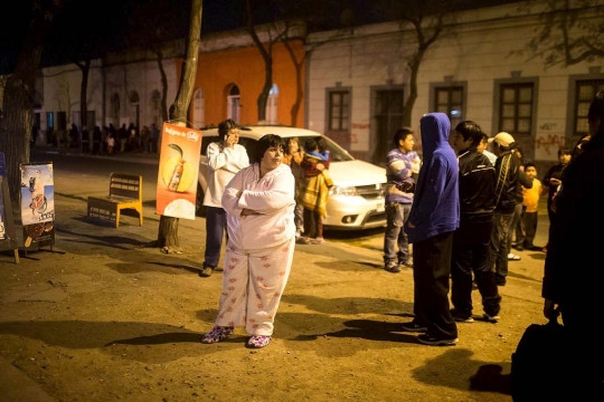 Wajah panik warga Chile diguncang gempa 8,3 SR