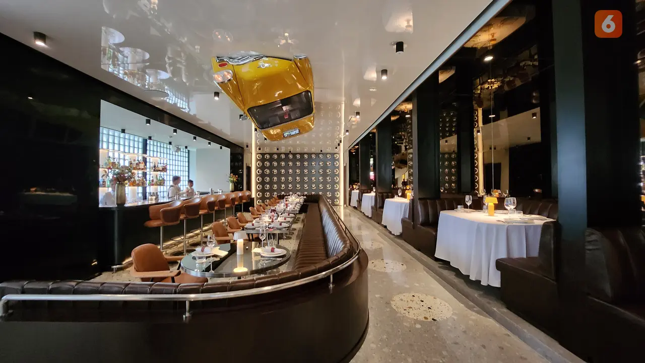 Potret The Coach Restaurant yang Berada di Mall Grand Indonesia, Jakarta Pusat. Ini Daftar Menu Makanan dan Harganya (Foto: Liputan6.com/Ade Nasihudin)