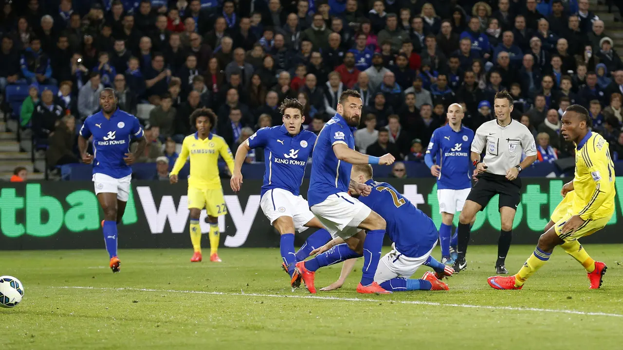 Leicester vs Chelsea (Reuters)