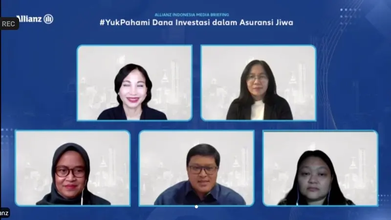 Pemaparan kinerja dana investasi Allianz Life Indonesia di tahun 2021.