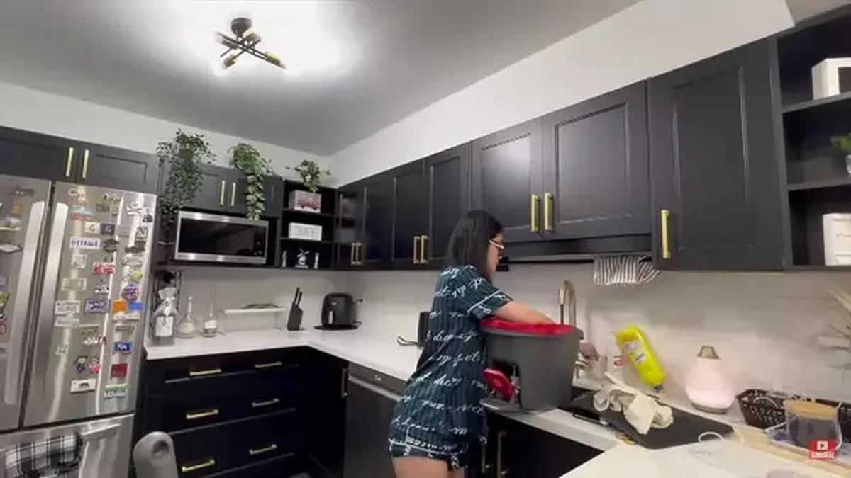 Potret Dapur Modern Gisela Cindy di Apartemennya di Kanada, Punya Model Minimalis