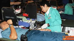 Jelang HUT Kemerdekaan Siswa Kobangdikal Donorkan Darah
 