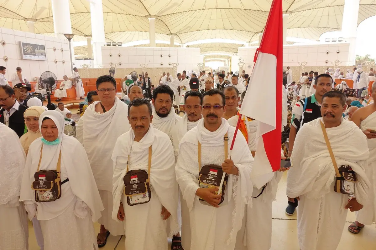 Jemaah Haji Indonesia Gelombang Dua Mendarat di Jedah