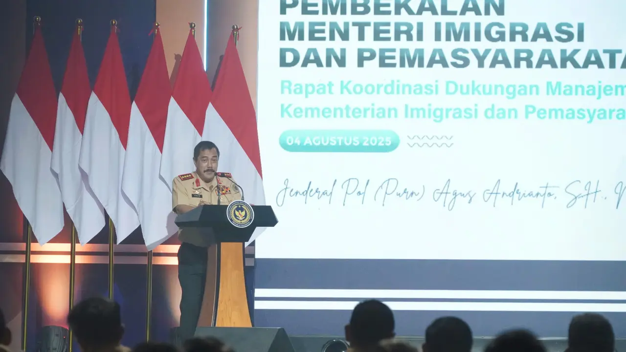 Menteri Imipas Dorong Pelayanan PRIMA dalam Rakor Dukungan Manajemen 2025