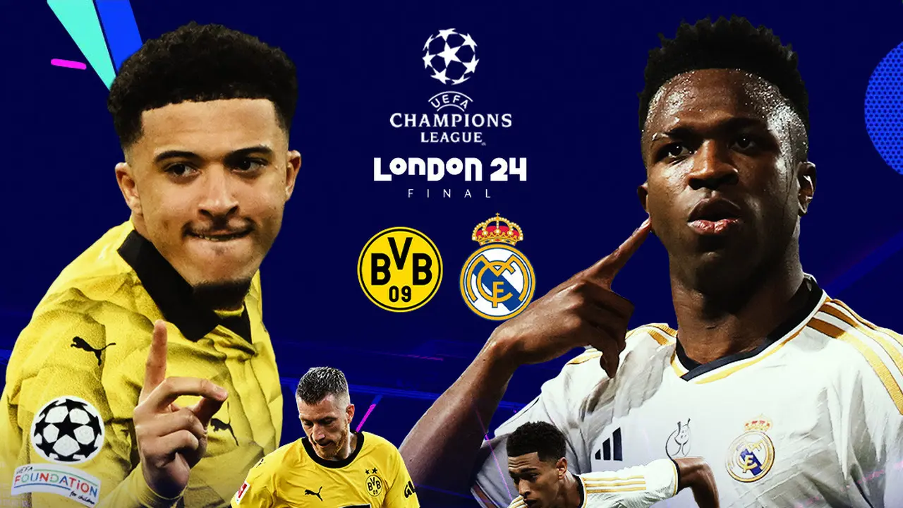 Final Liga Champions - Borussia Dortmund Vs Real Madrid - Duel Pemain