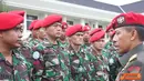 Citizen6, Jakarta Timur: Danjen Kopassus memberikan arahan akan arti pentingnya partisipasi prajurit dalam Misi Pemeliharaan PPB.  (Pengirim: Penkopassus).