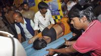 Festival keagamaan di India menelan korban jiwa. (Reuters)