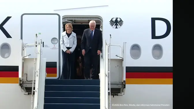 Presiden Jerman Tiba di Jakarta, Bertemu Prabowo Hari Ini Senin 15 Juni 2026