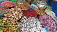 Lapak cabai rawit di pasar tradisional Kota Gorontalo (Arfandi Ibrahim/Liputan6.com)