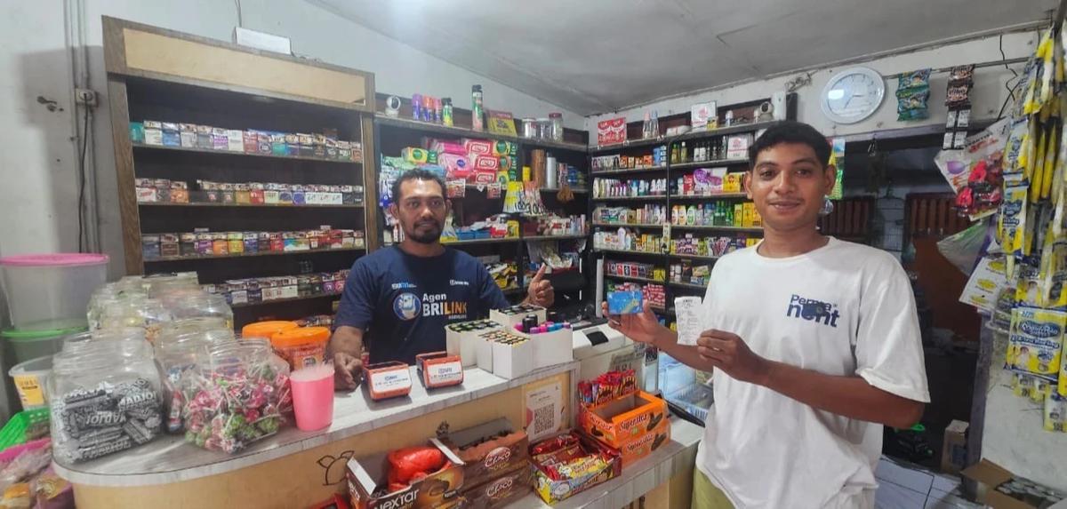 BRILink Agen di Pegunungan Alor NTT Ini Raih Predikat Jawara Nasional