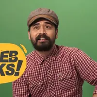 Rizky Hanggono akhirnya merasakan bermain dalam program bintang.com yakni, Selebraksi Tebak Film.