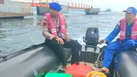 Satpol Airud Polresta Banyuwangi Lakukan Patroli Laut untuk memberikan himbaun kepada para nelayan akan potensi cuaca buruk di laut Selat Bali (Istimewa)