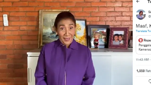 Susi Pudjiastuti (Foto: Instagram/@susipudjiastuti115)