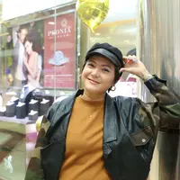 Poppy Sovia saat ditemui di Mal Pondok Indah, Jakarta Selatan, Senin (3/2/2020).[Daniel Kurniawan / Fimela.com]