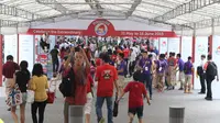 suasana jelang pembukaan SEA Games 2015 (Bola.com/Arief Bagus)