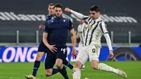 Hasil Liga Italia : Cristiano Ronaldo Cadangan, Alvaro Morata Bawa Juventus Bungkam Lazio