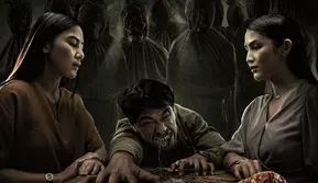 Sosok Ketiga Lintrik adalah film horor ketiga sineas Fajar Nugros. Film ini menempatkan Luna Maya dan Yasmin Napper sebagai produser eksekutif. (Foto: Dok. Leo Pictures)