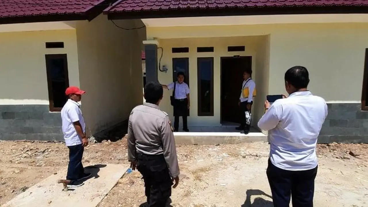 Pembangunan 25 unit rumah khusus untuk Aparatur Sipil Negara (ASN) Polri di Kecamatan Sarilamak, Kabupaten Lima Puluh Kota, Sumatera Barat (Sumbar).Dok PUPR