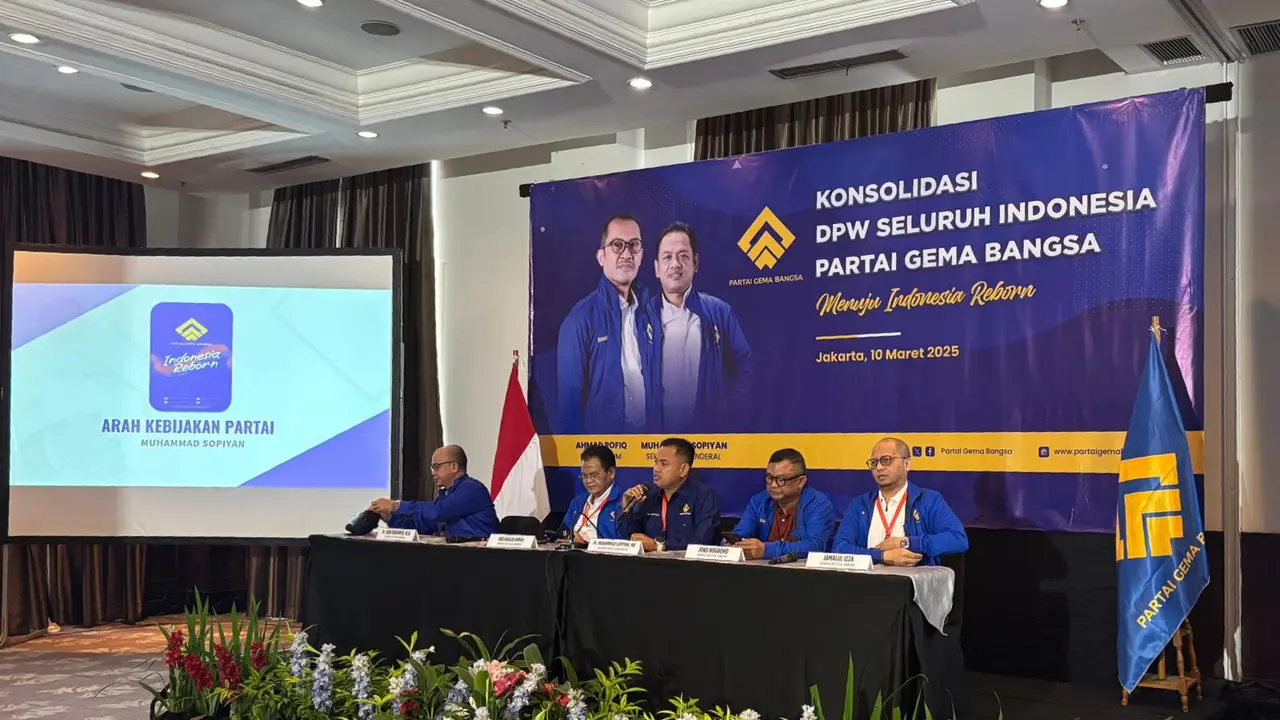 Konsolidasi DPW Partai Gema Bangsa di Jakarta, Senin (10/3/2025) (Istimewa)