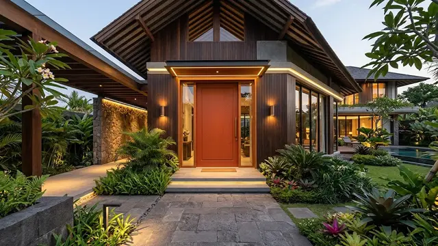 Warna Cat Pintu Cantik yang Bikin Rumah Terlihat Mahal/AI Generated