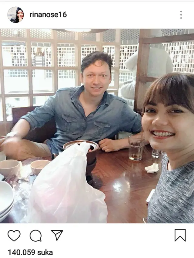 Rina Nose dan Josscy Vallazza Aartsen