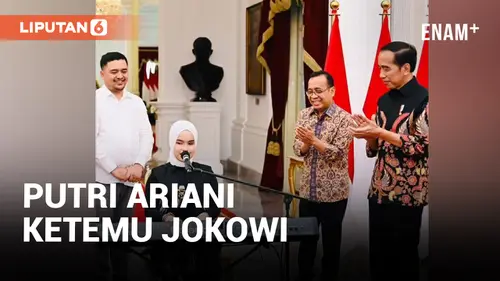 VIDEO: Jokowi Undang Putri Ariani ke Istana Merdeka, Ada Momen yang Bikin Banyak Pujian