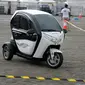 Test ride New Balis, motor listrik roda tiga dari Selis di IIMS 2018 (Ray/Otosia.com)