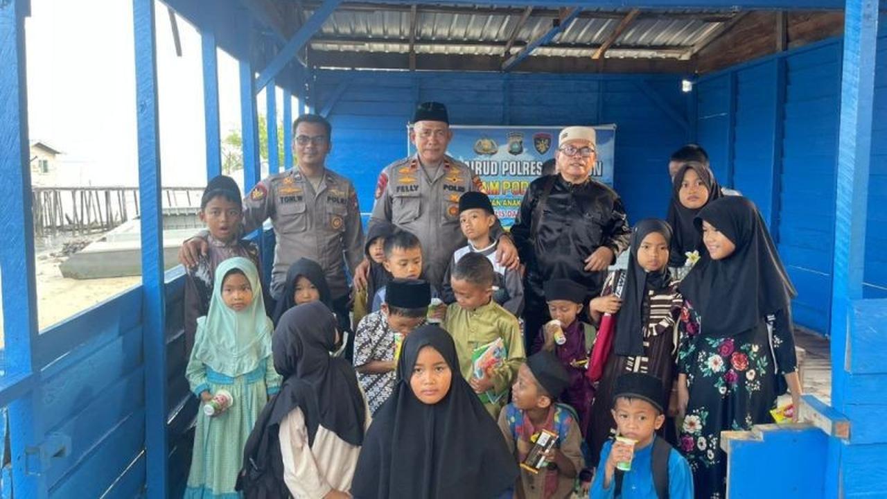 Tahukah Anda? Polres Karimun Gagas Podas Silau, Program Unik Cerdaskan Anak Pesisir di Kepri