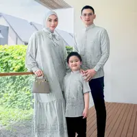 Inspirasi Gaya Lebaran Modis dengan Bahan Nyaman ala Selebriti Tanah Air (Instagram/@citraciki)