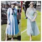 Penampilan Maia Estianty dan Kate Middleton saat menghadiri Royal Ascot. (dok. Instagram @maiaestiantyreal/https://www.instagram.com/p/BzpLfAEnd0X/Putu Elmira)