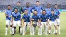 <p>Para pemain starting XI Timnas Ekuador U-17 berfoto sebelum dimulainya laga pertama Grup A Piala Dunia U-17 menghadapi Timnas Indonesia U-17 di Stadion Gelora Bung Tomo, Surabaya, Jumat (10/11/2023) malam WIB. (Bola.com/Bagaskara Lazuardi)</p>