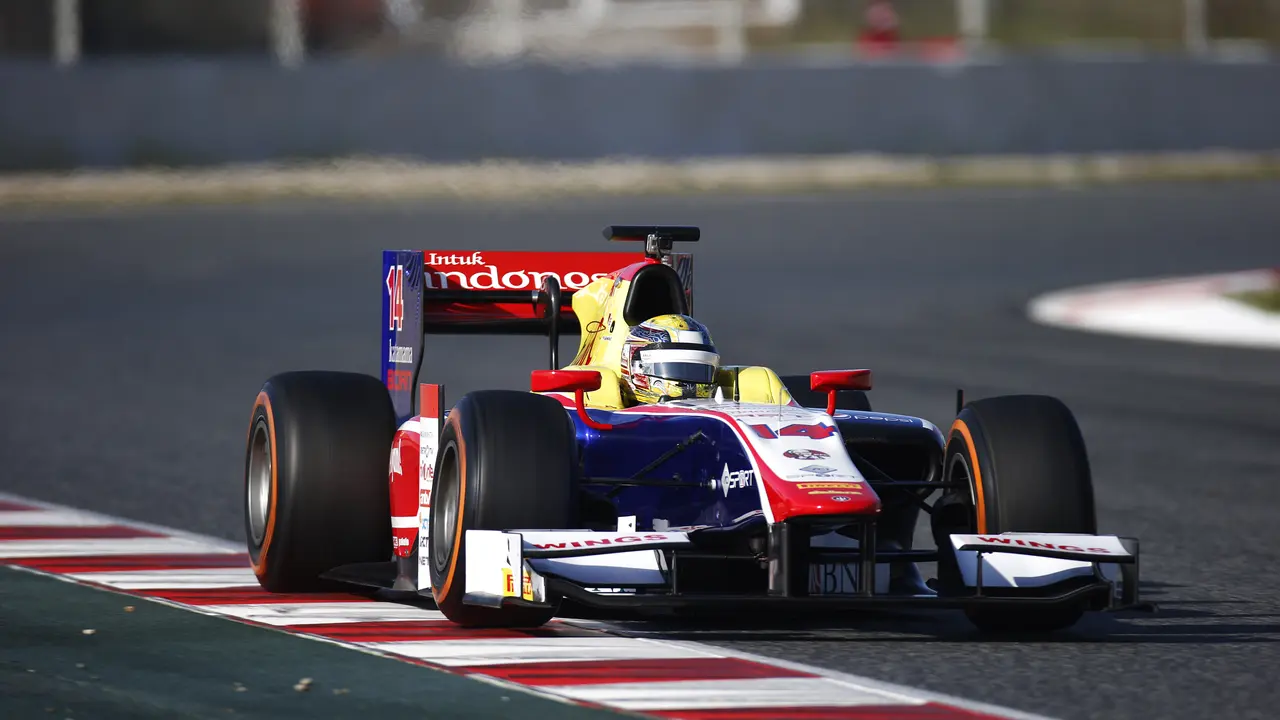 Pembalap Trident, Philo Paz Patric Armand (GP2 Media Services)