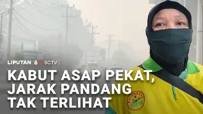 Kabut asap semakin pekat, jarak pandang kian dekat. Puluhan hektare lahan di enam provinsi masih terbakar dan belum padam hingga saat ini.