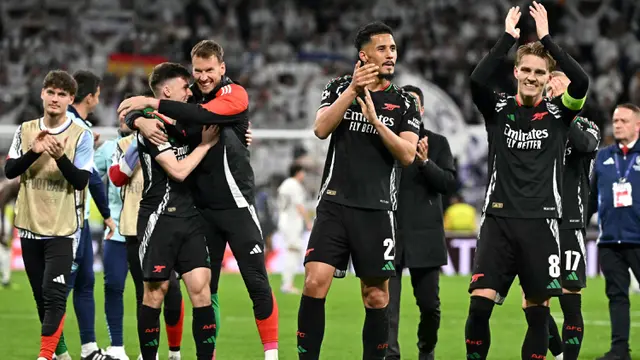 Melaju ke Semifinal Liga Champions 2024/2025, Arsenal Tantang PSG