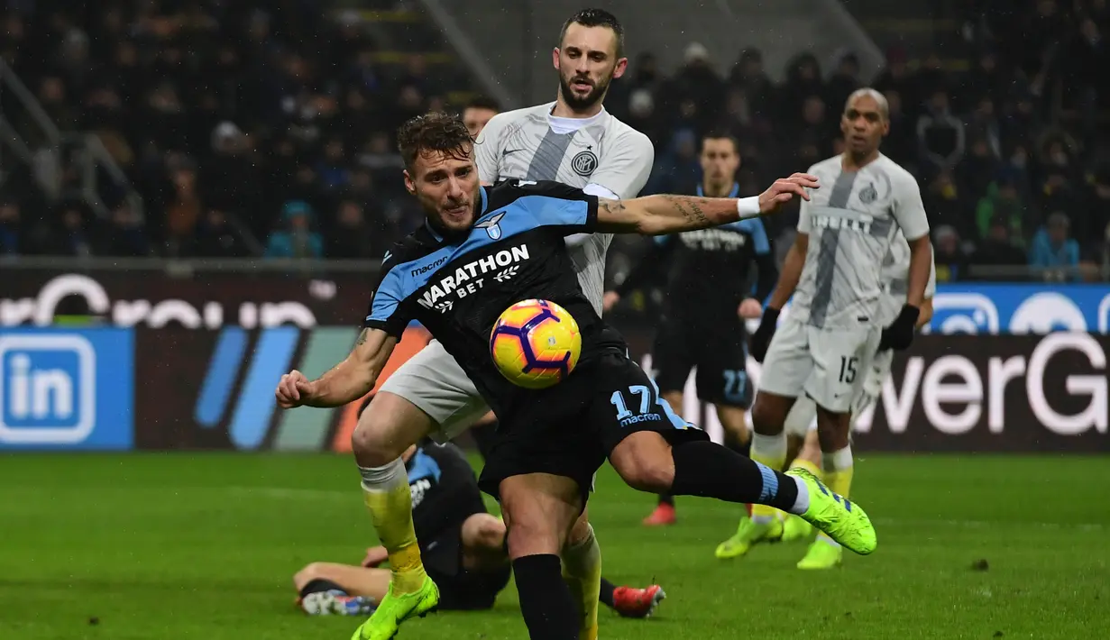 7. Ciro Immobile (Lazio) - 11 gol dan 3 assist (AFP/Miguel Medina)