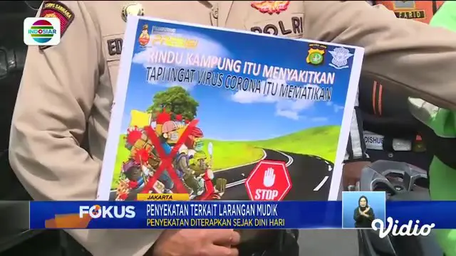 Fokus : Penyekatan Di Tol Cikampek