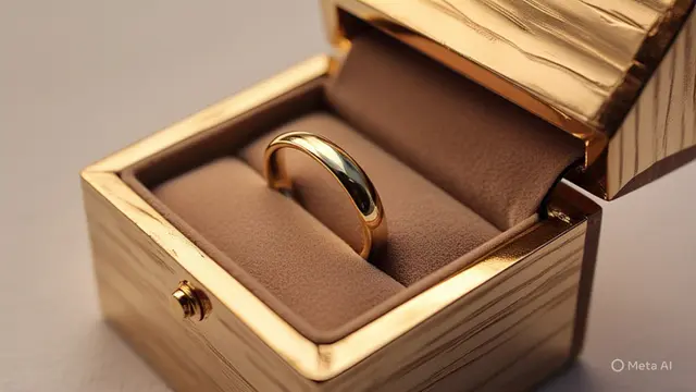 1. Cincin Polos dengan Tekstur Halus