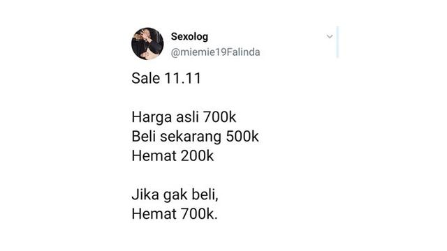 Status Nyeleneh di Media Sosial Ini Bikin Mikir Keras, Benar Adanya