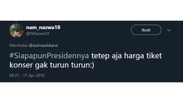 Siapapun presidennya
