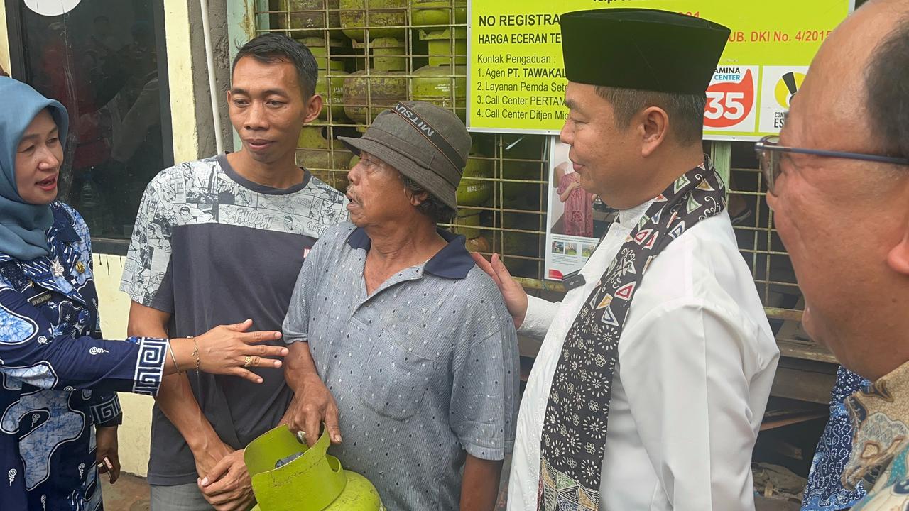 Pj Gubernur Jakarta Temukan Masih Ada Pangkalan Jual Gas LPG 3 Kg di Atas Tarif Eceran Tertinggi