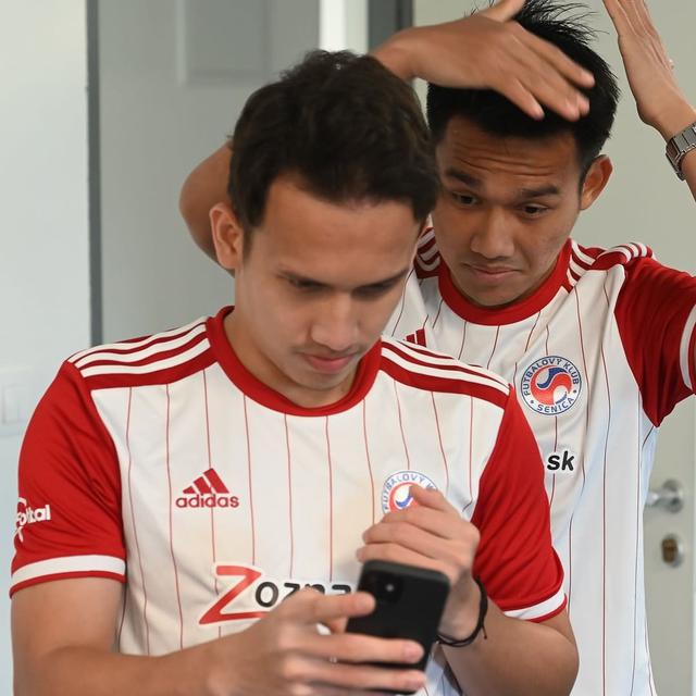 6 Potret Persahabatan Egy Maulana dan Witan Sulaeman, SSB Hingga FK Senica