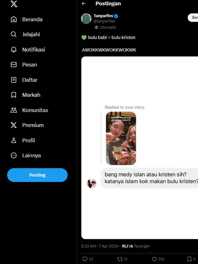 Netizen Salah Kaprah Soal Bulu Babi Haram, Ini Katanya