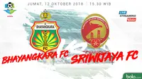 Liga 1 2018 Bhayangkara FC Vs Sriwijaya FC (Bola.com/Adreanus Titus)