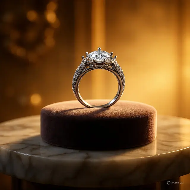 Cincin Emas Hollow Premium Ringan